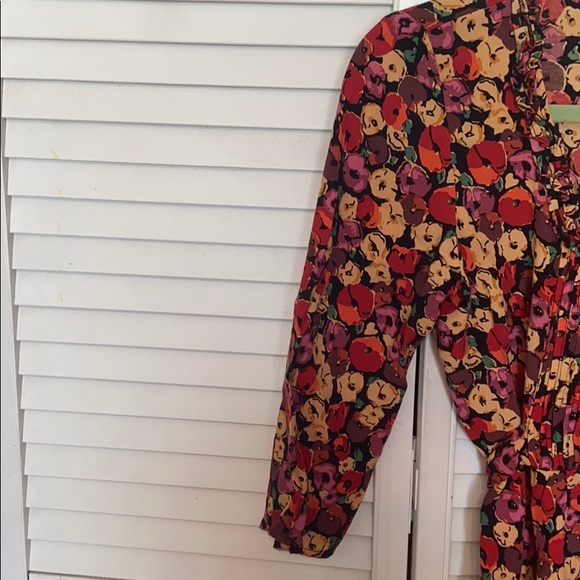 Boden rayon floral print size 14 dress - Picture 4 of 8